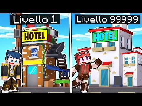 HOTEL DA 1€ VS HOTEL DA 1.000.000€! - MINECRAFT
