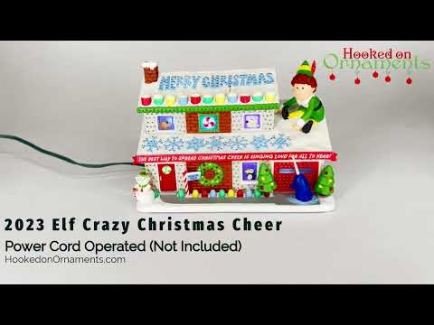 2023 Elf Crazy Christmas Cheer Hallmark Christmas ornament
