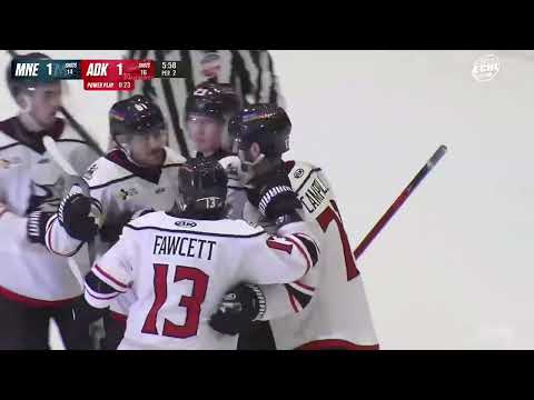 Maine Mariners @ Adirondack Thunder highlights - 12/31/25