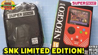 SNK Limited Edition MVS NEOGEO Super Pocket Review - ALL 14 Games Played!