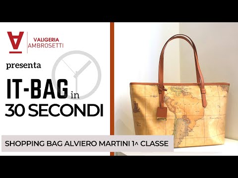 IT-BAG IN 30 SECONDI | Shopping Bag Alviero Martini 1^ Classe