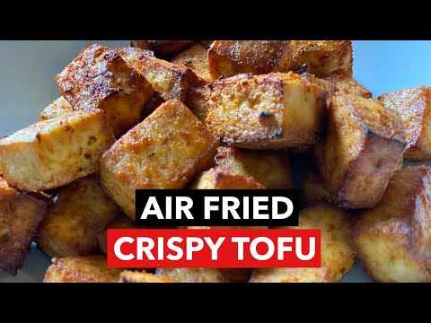 AIR FRYER TOFU RECIPE | NINJA FOODI | VEGAN RECIPE