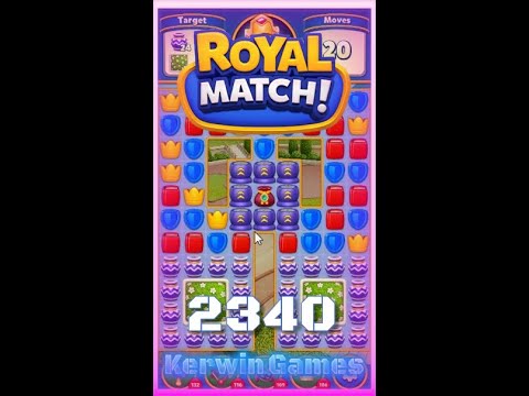 Royal Match Level 2340 - No Boosters Gameplay