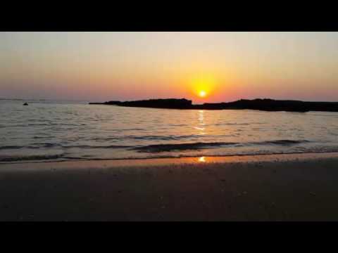 Gomtimata beach, diu sunset scenes