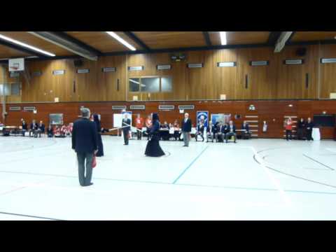 Deutsche Kendo  Jugendmeisterschaft 2015 - Finale Einzel - Alster Dojo Hamburg - Kendo Dojo Köln