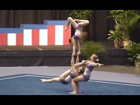 2005 Acrobatic Gymnastic National Championships - Level 9 Trio - Balance & Dynamic