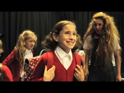 Matilda the Musical Original Cast performing song School Song