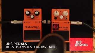Video thumbnail for JHS Boss DS-1 Lexi-Drive vs Boss DS-1 Distortion by Curtis Kent
