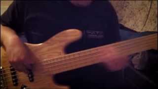 Playing Erykah Badu&#39;s Live &quot;Boogie Nights/All nights&quot; (Bass Cover)