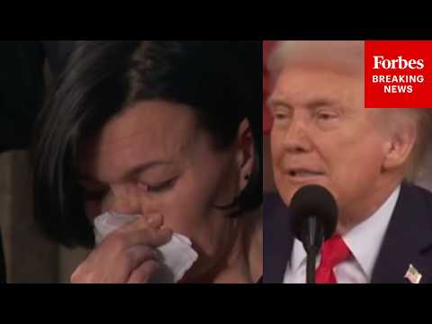 'How Do You Not Stand?': Trump Calls Out Dems For Not Standing For Iryna Zarutska's Mother At SOTU