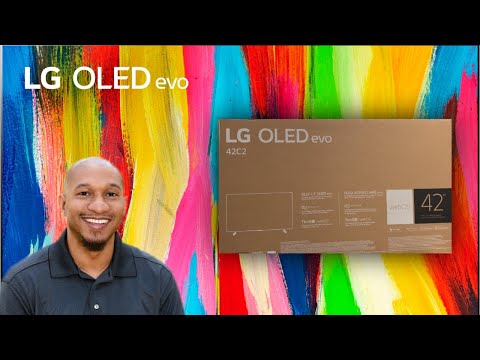 42 Inch LG C2 - World’s Fastest Unboxing