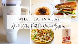 QUICK AND EASY WHAT I EAT IN A DAY AFTER 11 MONTHS POST-OP GASTRIC BYPASS SURGERY || SIMPLE EATING