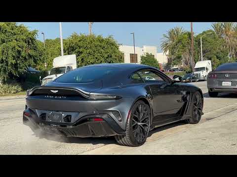 2023 Aston Martin V12 Vantage - Start up, Drive off & Drive by - Sandbox Motors