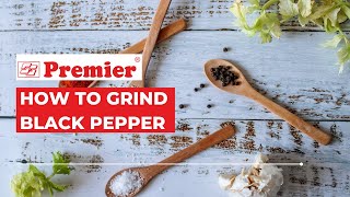 How to grind peppers into powder |Grind homemade black pepper| Premier BnW 550W Mixer Grinder KM519