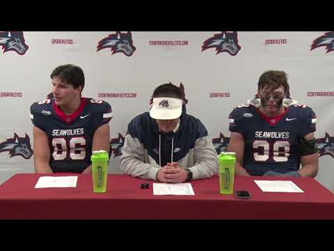 Stony Brook Football Postgame Press Conference - Nov. 22, 2025