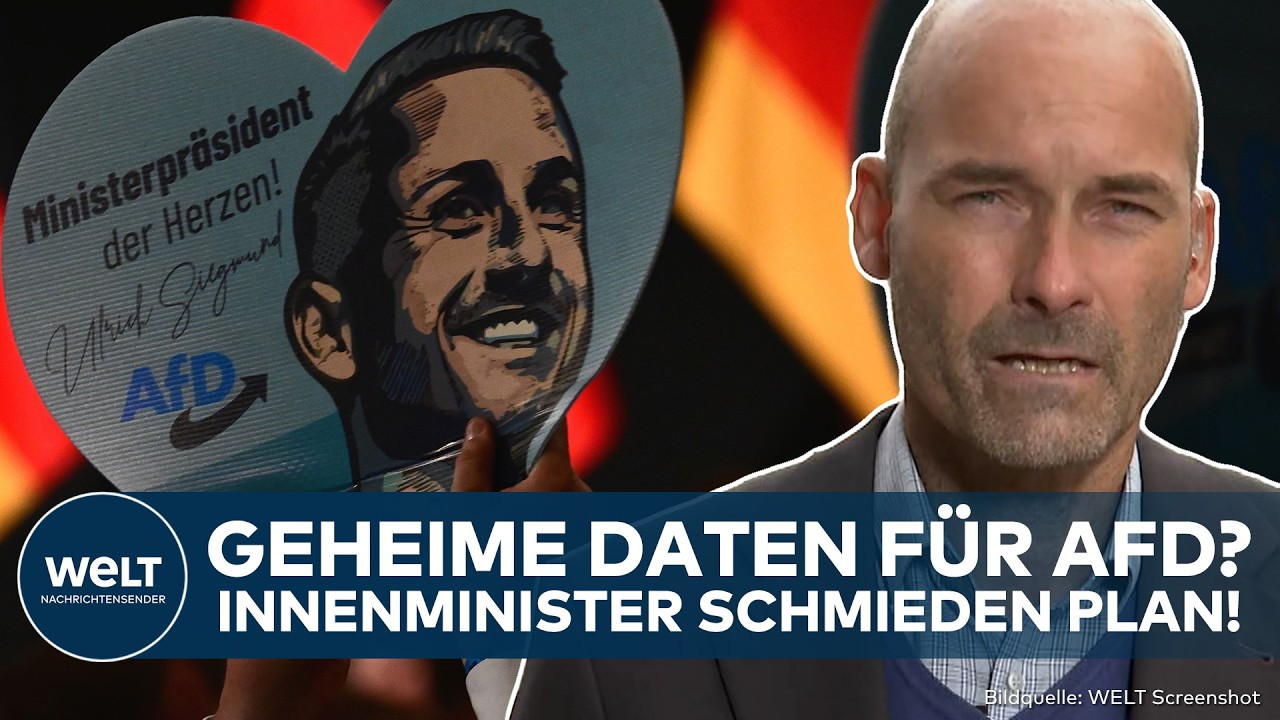 SACHSEN-ANHALT: Brisante geheime Daten für AfD?! Innenminister schmieden Plan