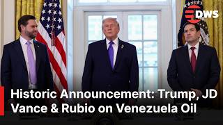FULL HISTORIC MEETING: Trump, JD Vance & Rubio Meet Oil Executives on Venezuela Oil Strategy | AC1E