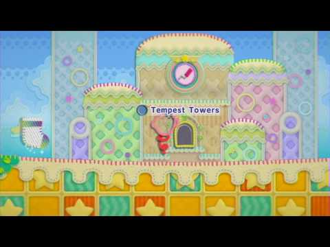 Tempest Towers | Kirby's Epic Yarn Walkthrough "45/51" (No Commentary)