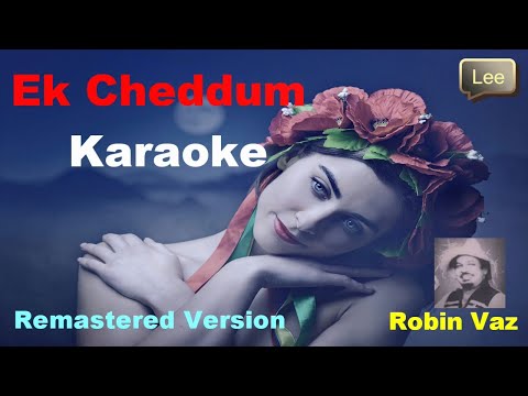 Konkani Duet Karaoke🎤Ek Cheddum (Remastered Version) 2024👨‍🎓