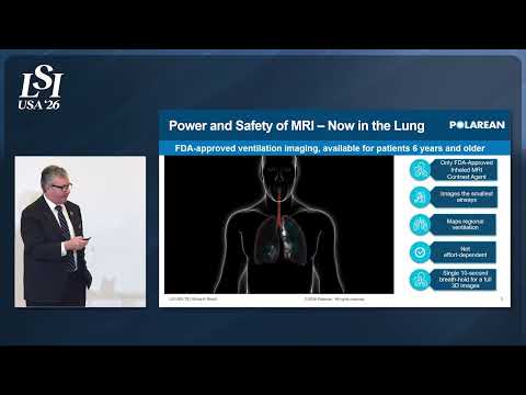 Christopher Von Jako, Polarean - Hyperpolarized xenon MRI for lung imaging | LSI USA '26