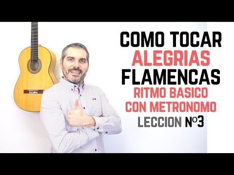 How to Play Easy Alegrias Flamencas- Lesson No. 3