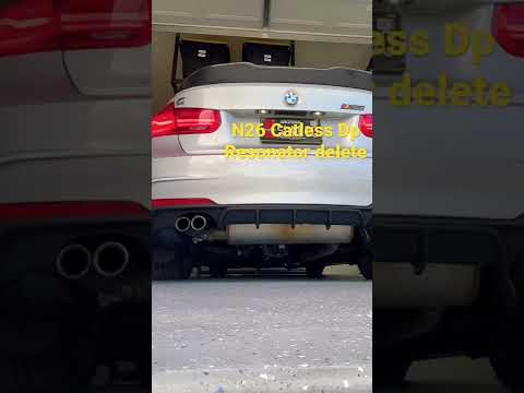 N26/N20 Catless Downpipe & Resonator Delete Rev