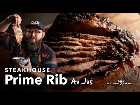 How to Make Prime Rib with Rich Steakhouse Au Jus