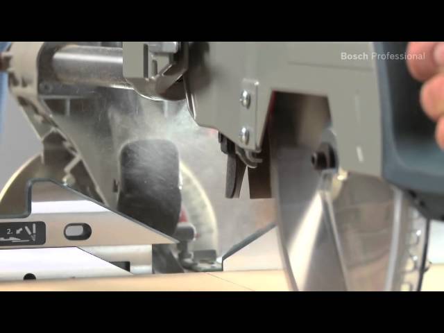 Bosch GCM 8 SJL - Scie à onglets incl. support (GTA 2600) - 1600W - 216 x 30mm-image