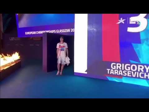 Matteo Restivo - Finale 200 m dorso European Championship 2018 Glasgow