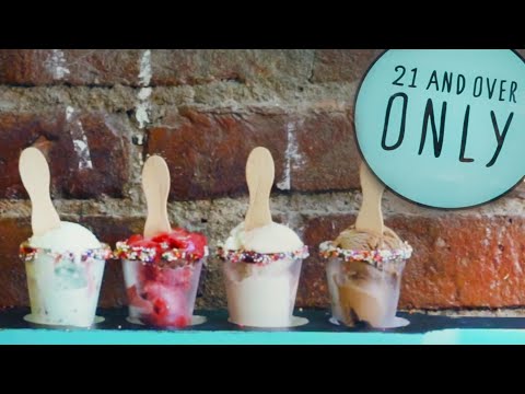 Learn How To Make Boozy Ice Cream