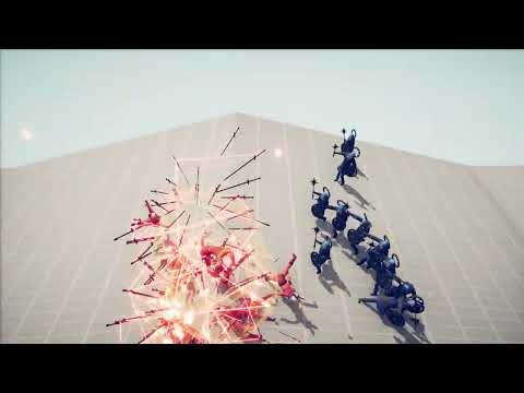 Good (celestial aegis) 10 vs evil (void cultist) 10 Totally Accurate Battle Simulator