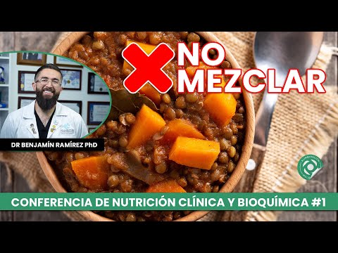 Lentejas con Zanahoria: Riesgo en Salud - Conferencia # 1 Dr Benjamín PhD - Bioquímica Clínica