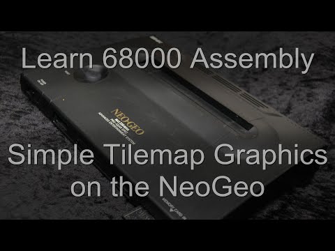 Simple Tilemap Drawing on the NeoGeo - 68000 Lesson S6