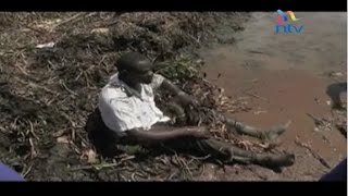 Youth beat up and force NGO boss to seat in murky Lake water