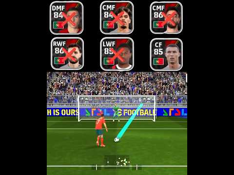 Portugal | WOW’s Epic Penalty Save Challenge | Epic Goalkeeper Moments! #efootball #pes #shorts
