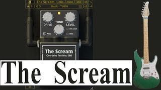 Video thumbnail for The Scream TS pedal plugin by Chandler guitar