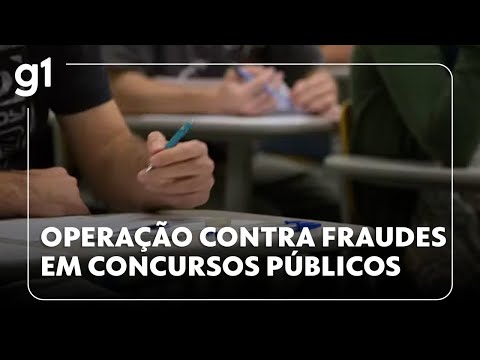PF faz operação contra organização criminosa acusada de fraudes em concursos públicos #g1
