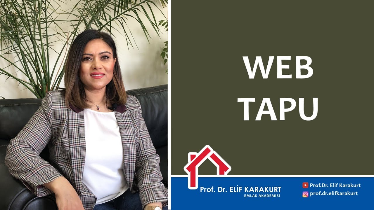 "Web Tapu Nedir? Web Tapu Nasıl Kullanılır? Web Tapuda hangi işlemler yapılır?"