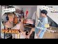 When I Take Off Clothes And Stand In Front Of My Boyfriend Will He Choose Me Or The Game PRANK