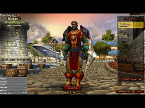 🔥TBC Lvl 70+ Fury / Prot Warrior Endgame Grind Begins!🔥- World of Warcraft Classic