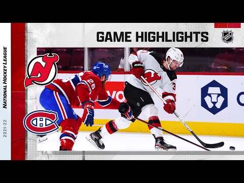 Devils @ Canadiens 2/8/22 | NHL Highlights
