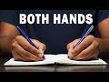 Learning To Write With My Both Hands