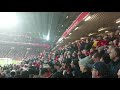Brilliant atmosphere at Anfield! Liverpool 4-0 Arsenal