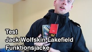 Test Jack Wolfskin Lakefield Jacke Funktionsjacke | Doppeljacke Test | Regenjacke Test