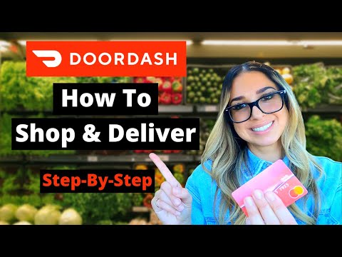 DoorDash Driver | How To Shop And Deliver On DoorDash With Red Card
