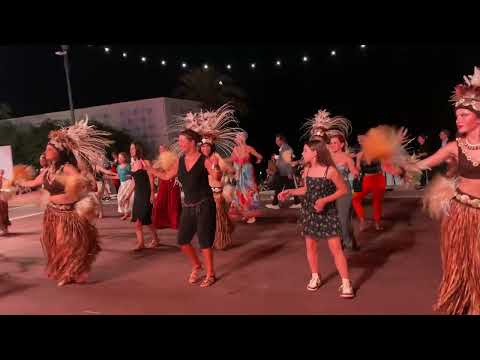 F(Ê)AITES de la DANSE TAHITIENNE Vaiana Manuthahi . Monaco Place du Casino