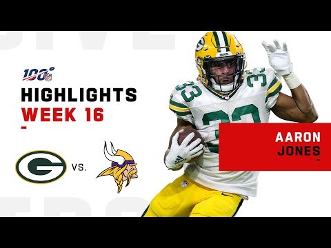 Aaron Jones FEASTS for 154 Yds & 2 TDs | NFL 2019 Highlights
