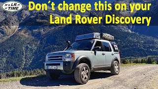 Four things we will never change on our Land Rover
