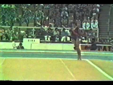 3rd T GDR Maxi Gnauck FX - 1983 World Gymnastics Championships 9.300