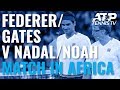 Roger Federer & Bill Gates v Rafa Nadal & Trevor Noah | Match In Africa 2020 Doubles Highlights